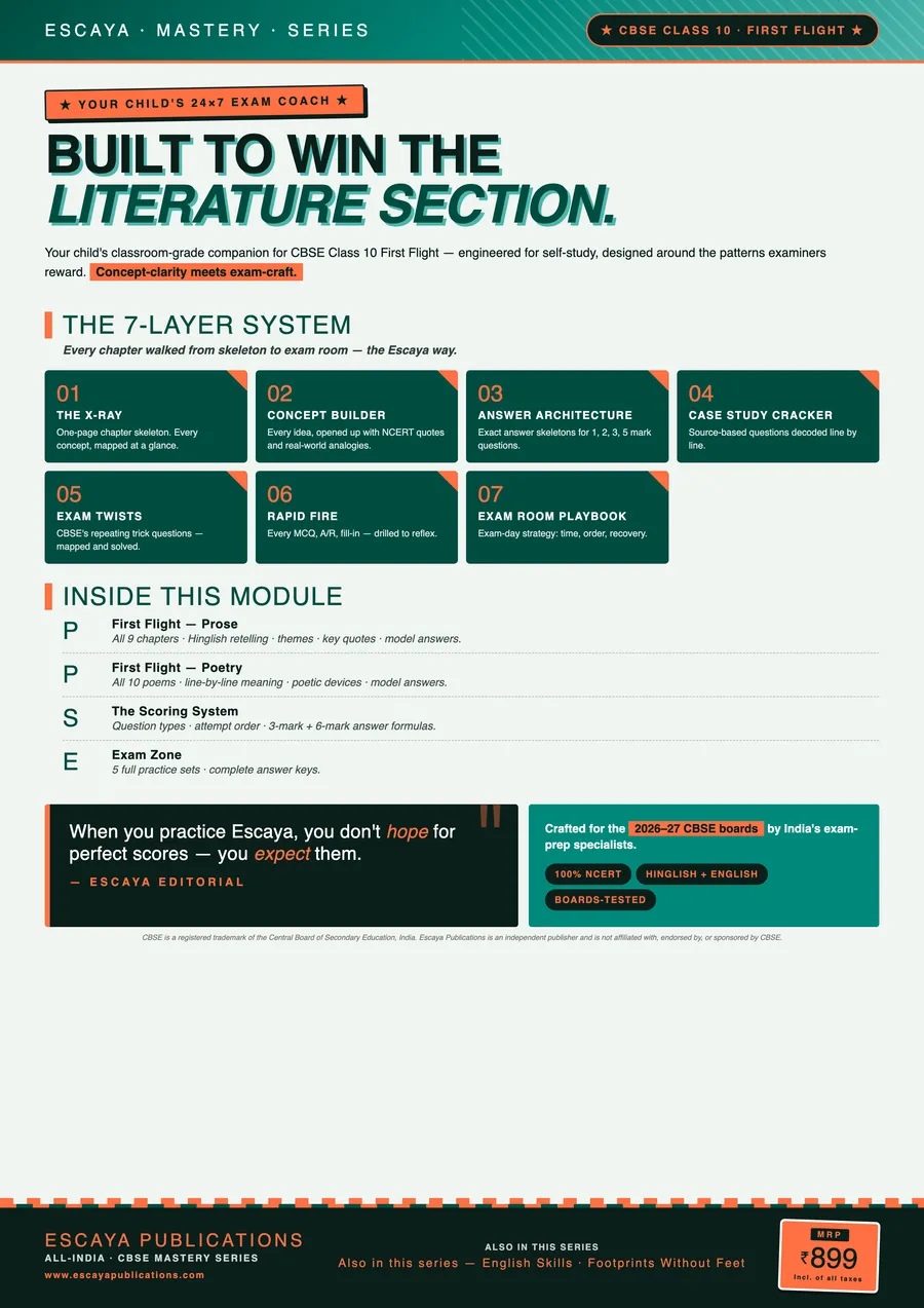 First Flight — back cover