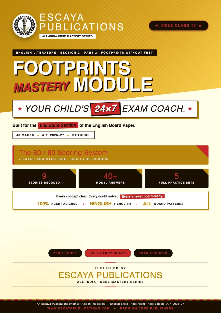 Escaya Footprints Mastery Module — CBSE Class 10